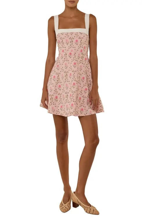 Daphne Mini Dress in Luxembourg Tile at Nordstrom, Size