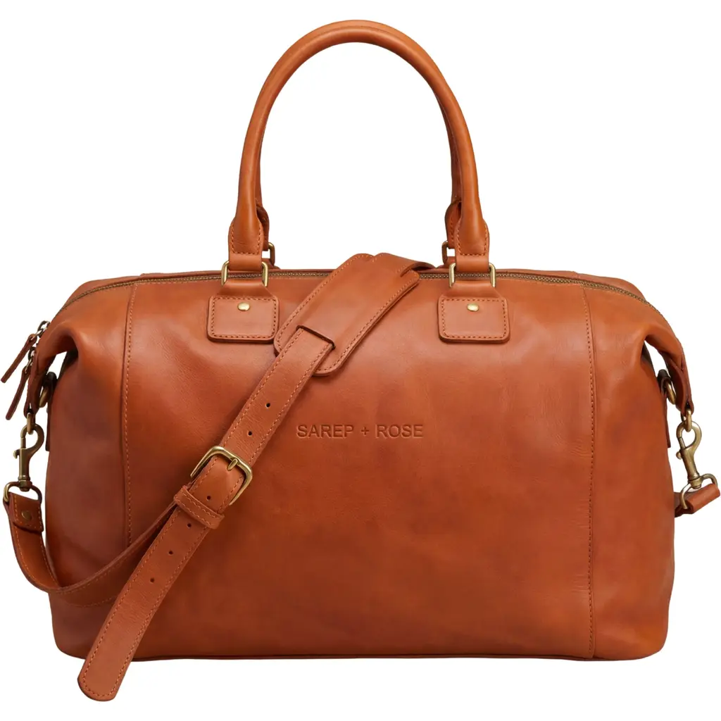 The Oakley Travel Weekend Bag in Cinnamon at Nordstrom by Sarep + Rose