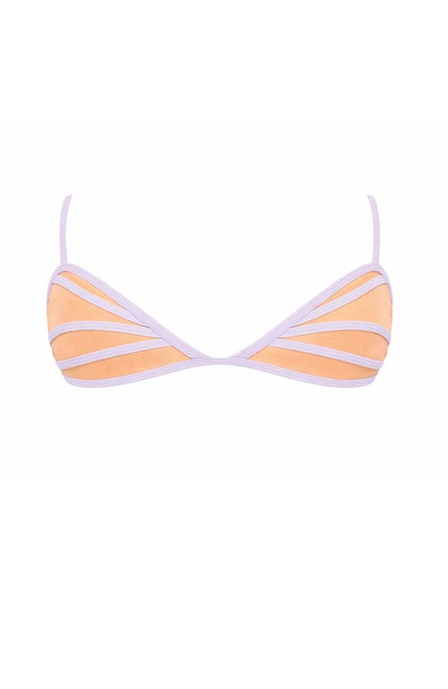 Nola Bikini Top in Lavender at Nordstrom, Size by Ivy Swimwear