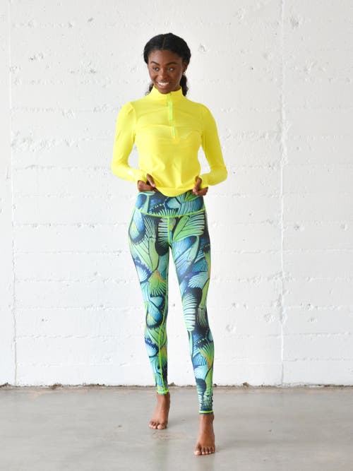 Women's Swim Leggings - UPF 50+ in Bright Turquoise Blue at Nordstrom, Size by TUTUBLUE