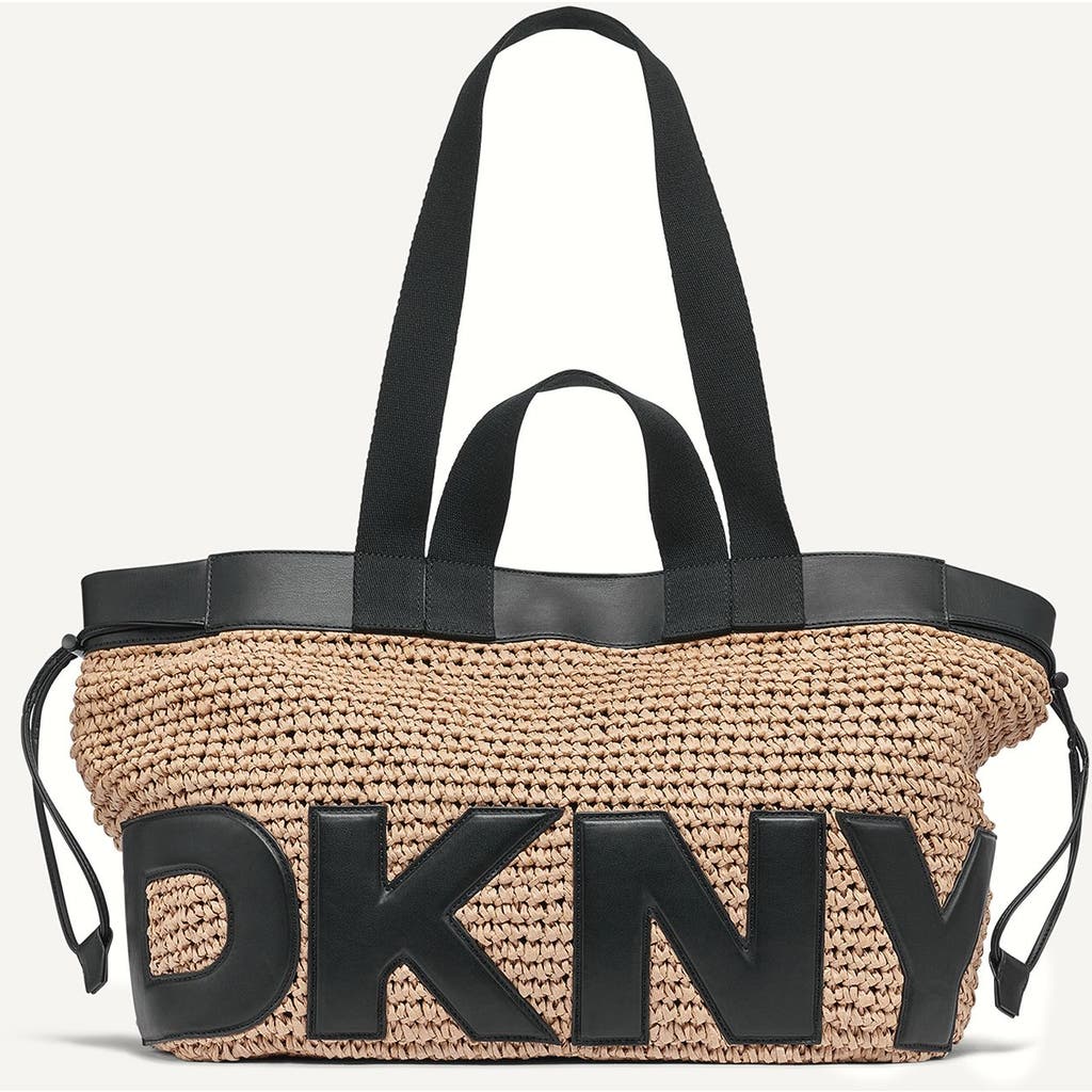 1989 Capsule Bardot Tote in Natural/black at Nordstrom