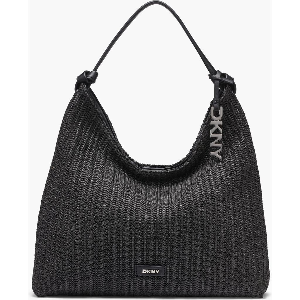Paula Hobo in Black/silver at Nordstrom by DKNY