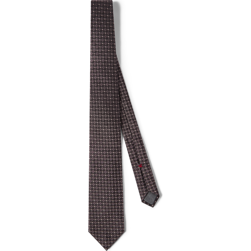Silk jacquard tie in Hazelnut at Nordstrom