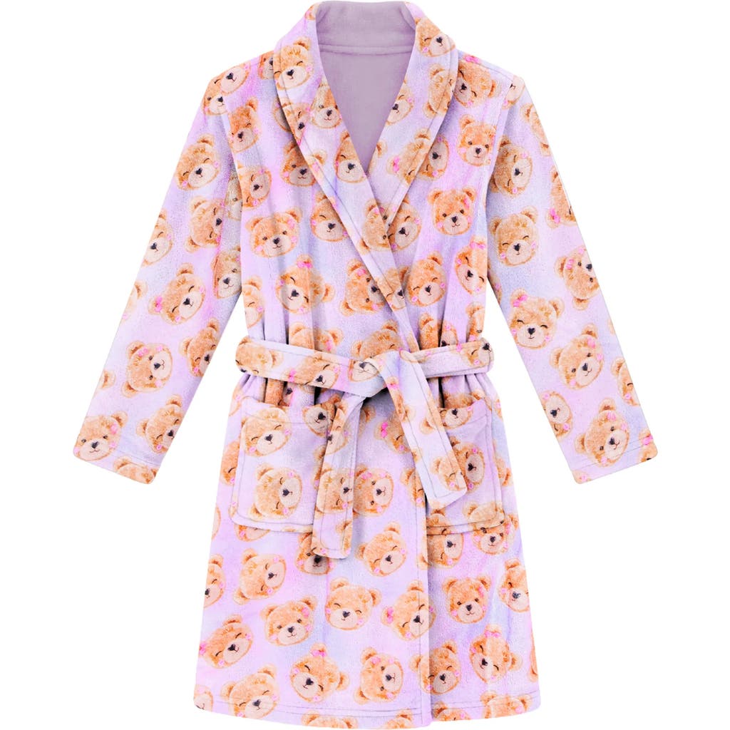 Plush Slumber Party loungewear Robe in Lavender at Nordstrom, Size