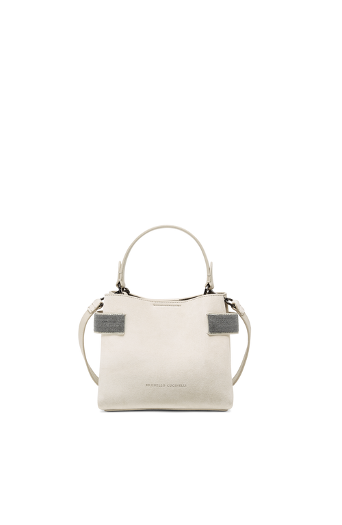 Small Top-Handle Essence bag in Ivory at Nordstrom
