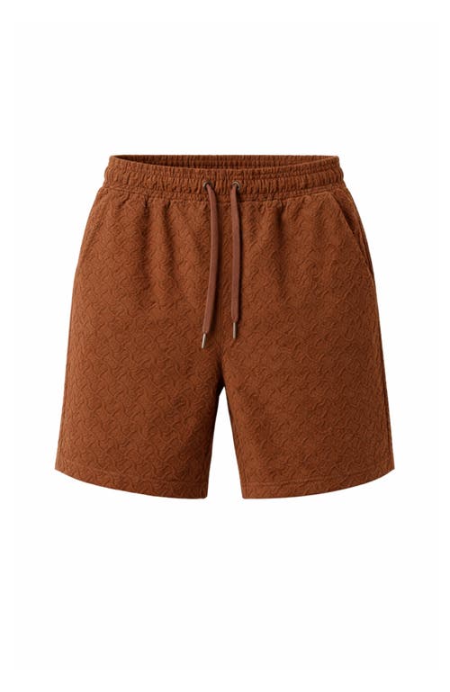 Miles Swim Shorts in Brown Mosaic at Nordstrom, Size