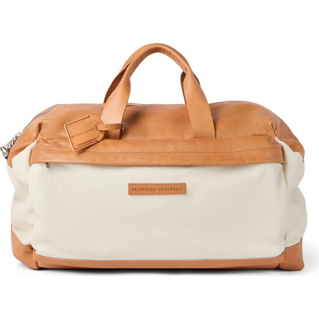 Grained calfskin active bag in Natural at Nordstrom