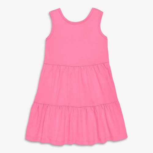 Kids Tiered Tank Dress In Solids in Taffy at Nordstrom, Size