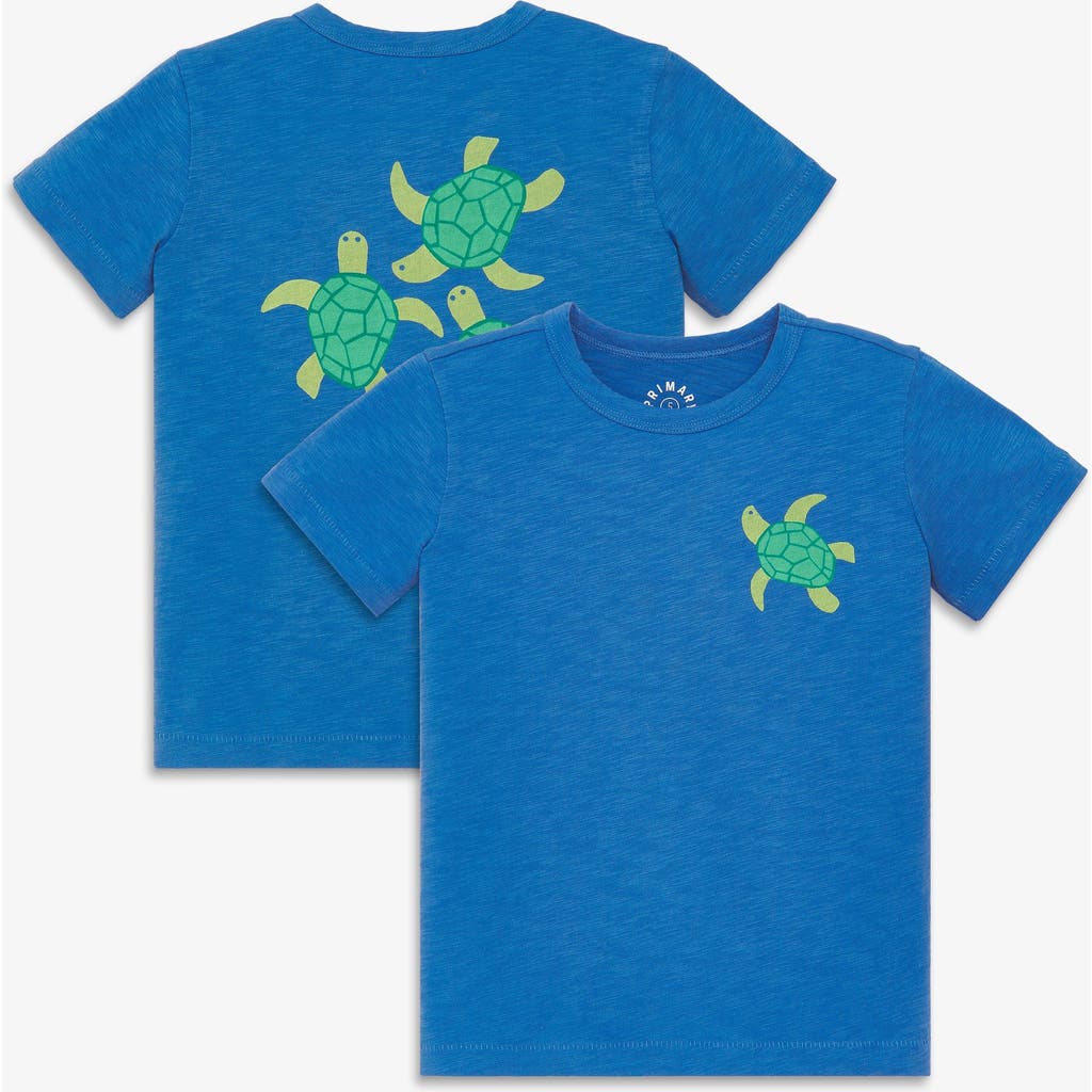 Kids Sea Turtles Tee in Blueberry Turtles at Nordstrom, Size by Primary