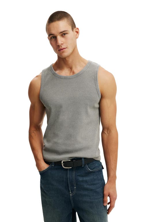 Men's Rib Tank in Slate Stone Wash at Nordstrom, Size