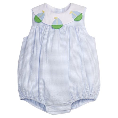 Applique Bib Bubble in Sailboats at Nordstrom, Size