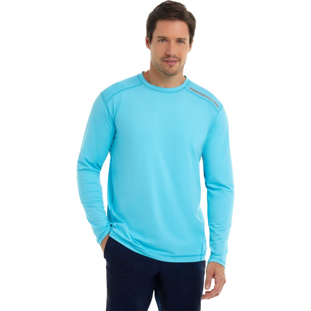 Men's Long Sleeve Jet Tee in Light Turquoise at Nordstrom, Size by BloqUV