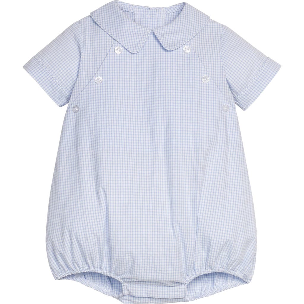 Cotton Walker Bubble in Light Blue Seersucker Gingham at Nordstrom, Size