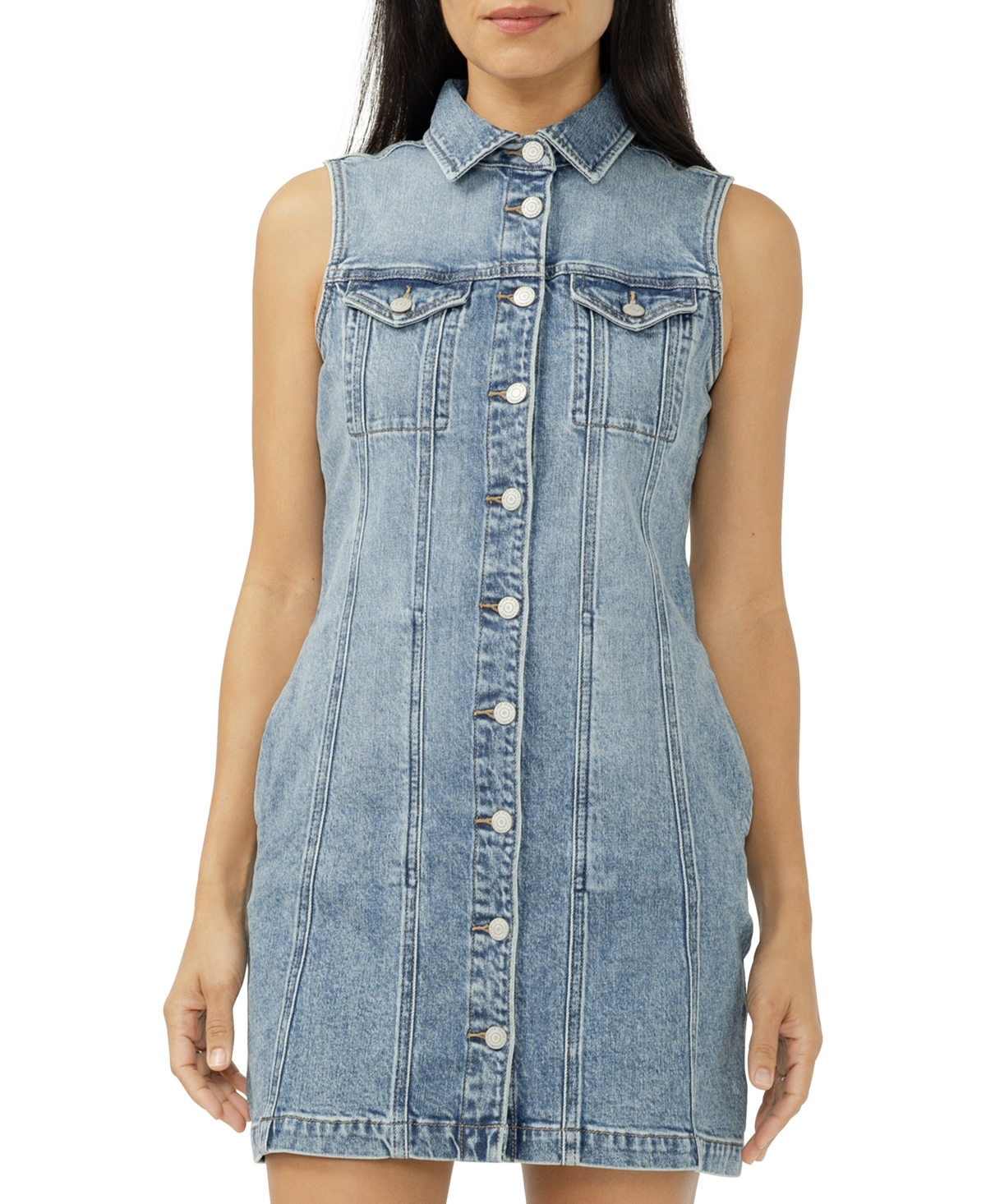 90s Denim Mini Dress