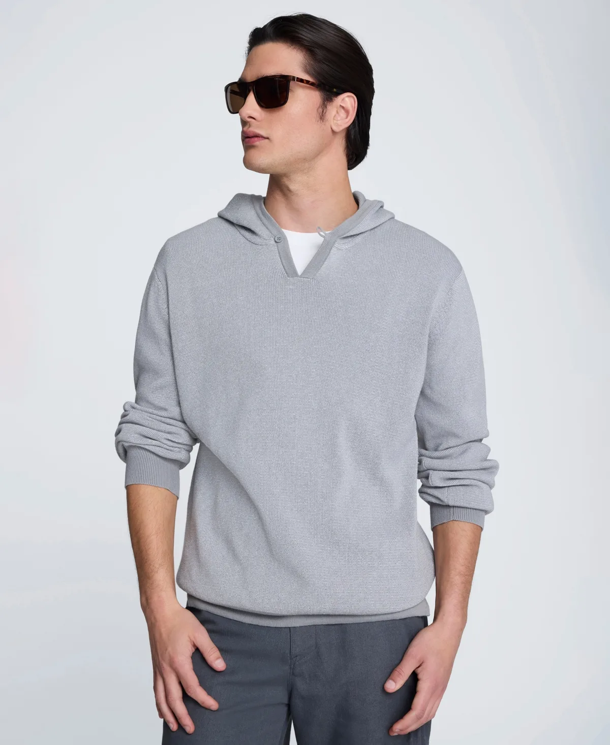 Long-Sleeve Sweater Hoodie