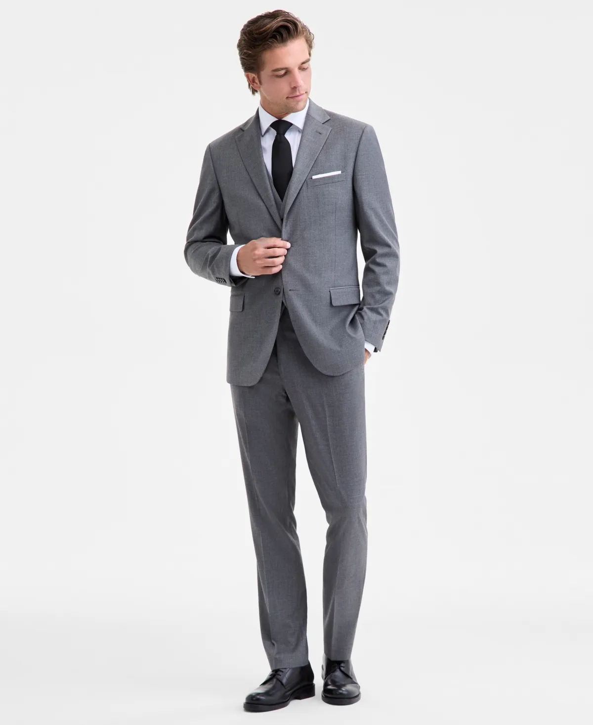 Modern-Fit Vested Nested Suit