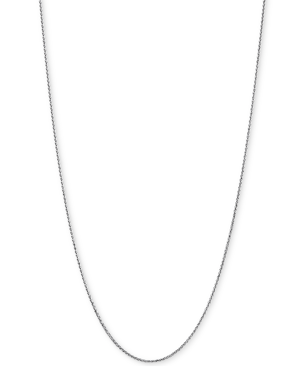 Wheat Link 18" Chain Necklace in 14k Gold