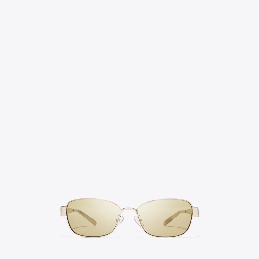 Miller Metal Rectangle Sunglasses