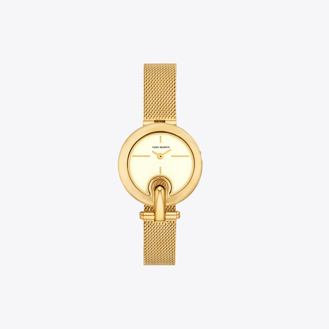 Small Pierced Watch by Tory Burch