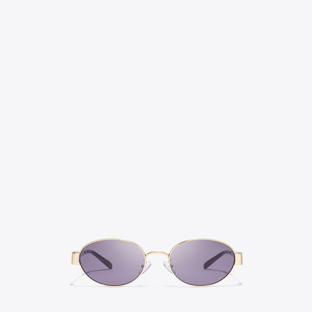Miller Metal Oval Sunglasses