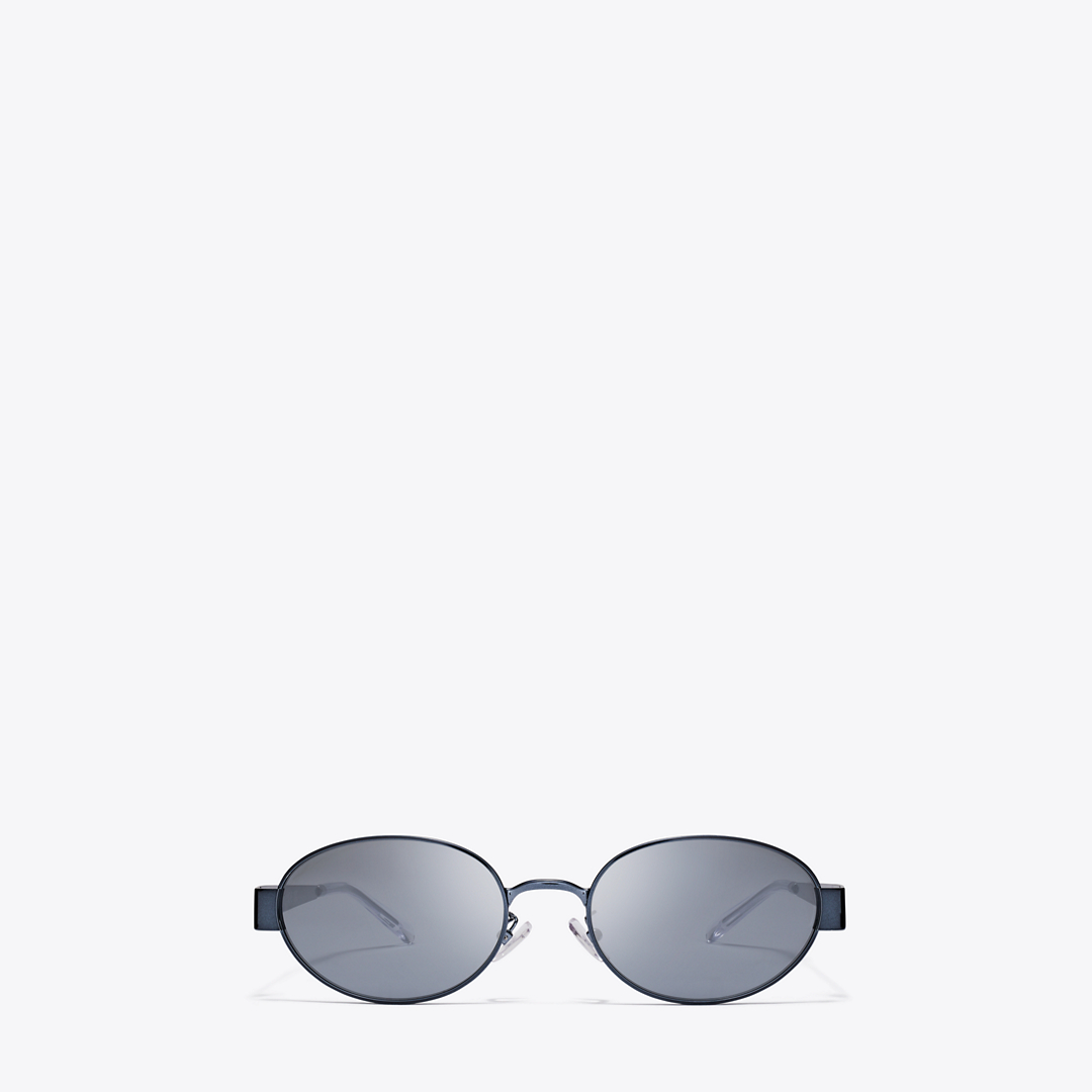 Miller Metal Oval Sunglasses