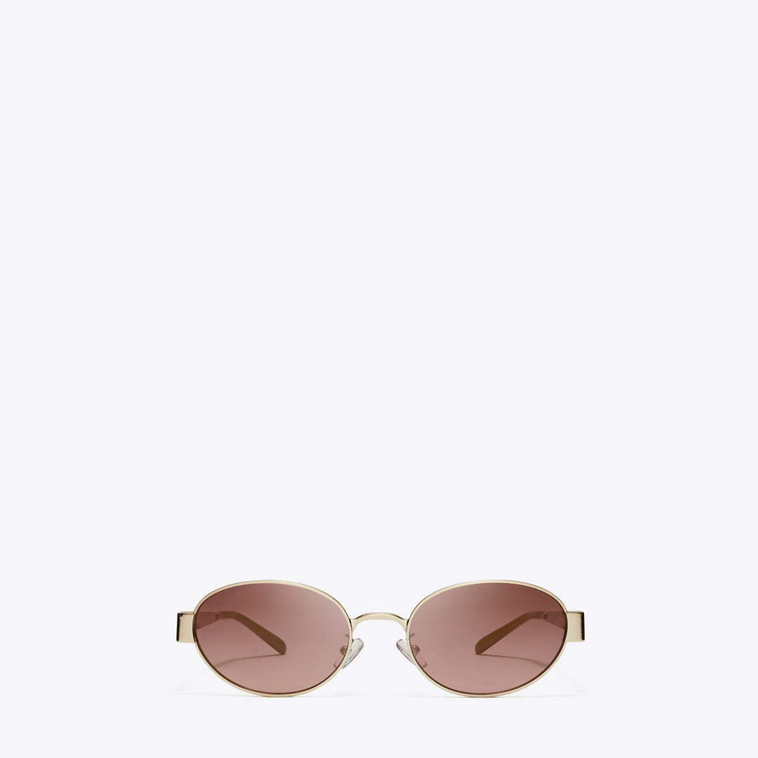 Miller Metal Oval Sunglasses