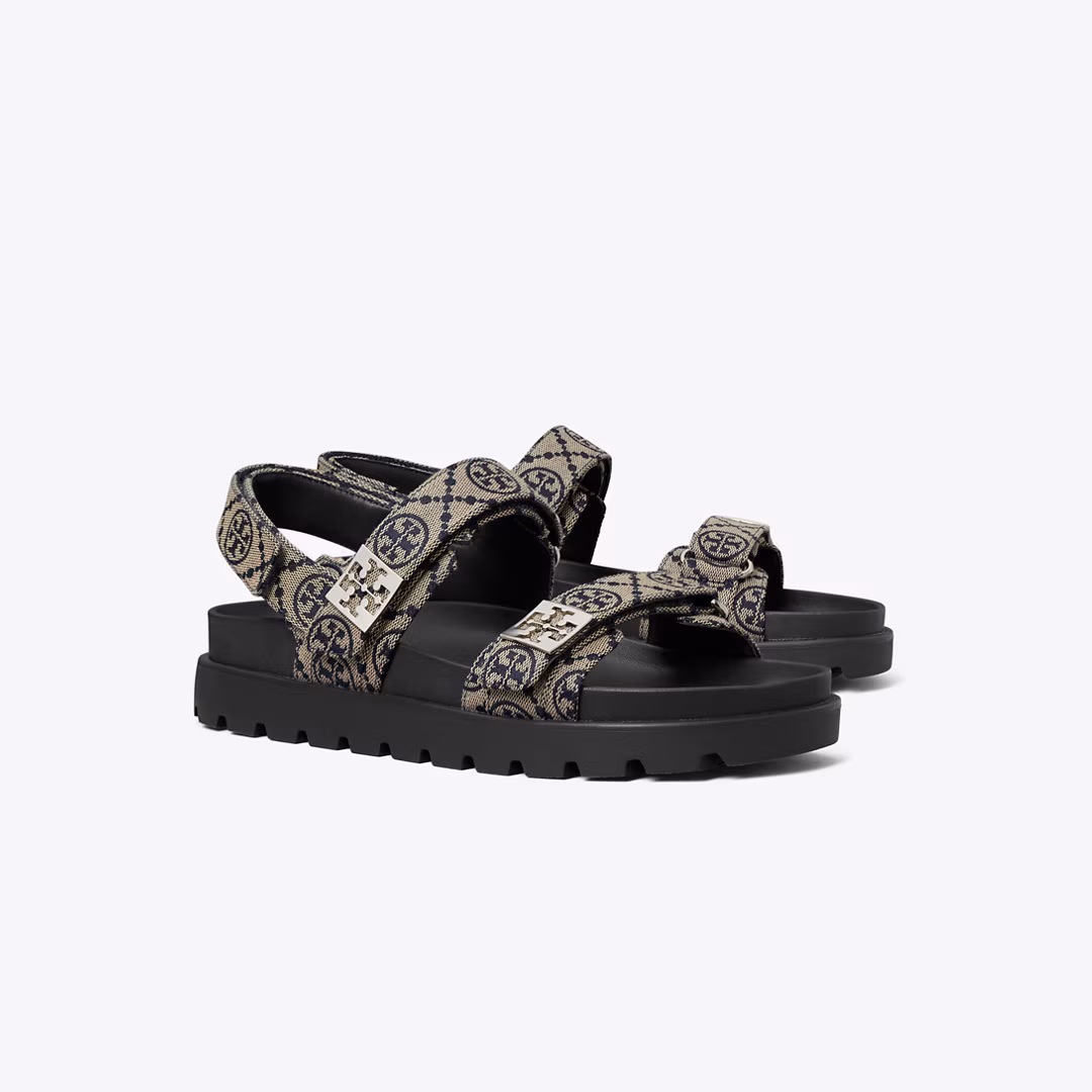 T Monogram Mellow Burch Sandal