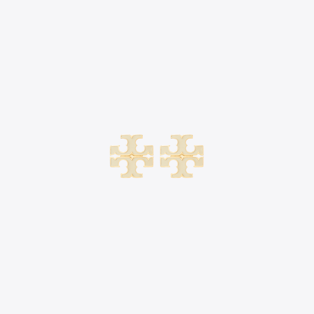 Small Icon Enamel Stud Earrings