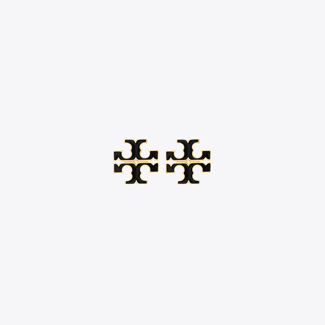 Small Icon Enamel Stud Earrings
