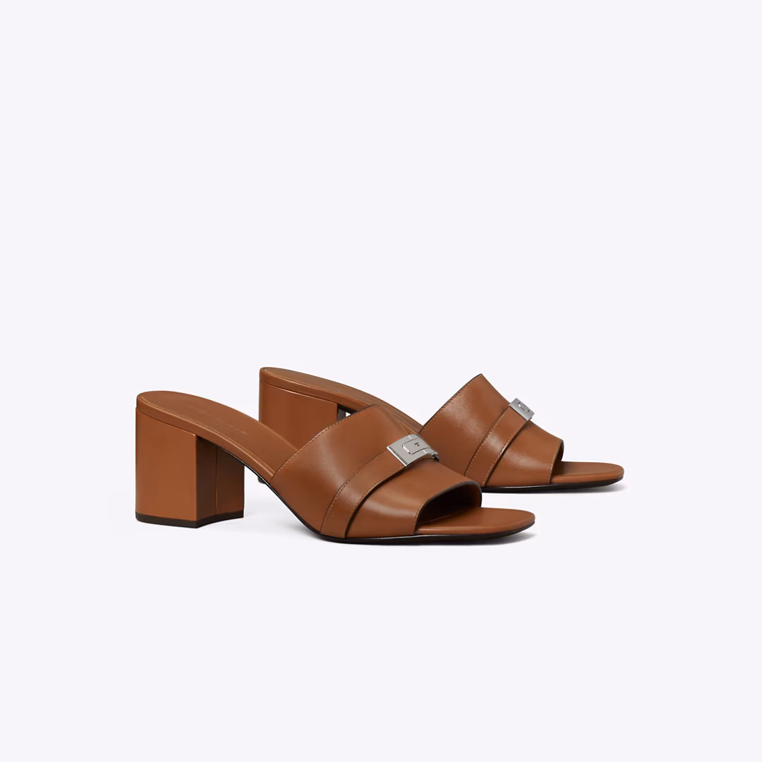 LeeLee Heeled Mule