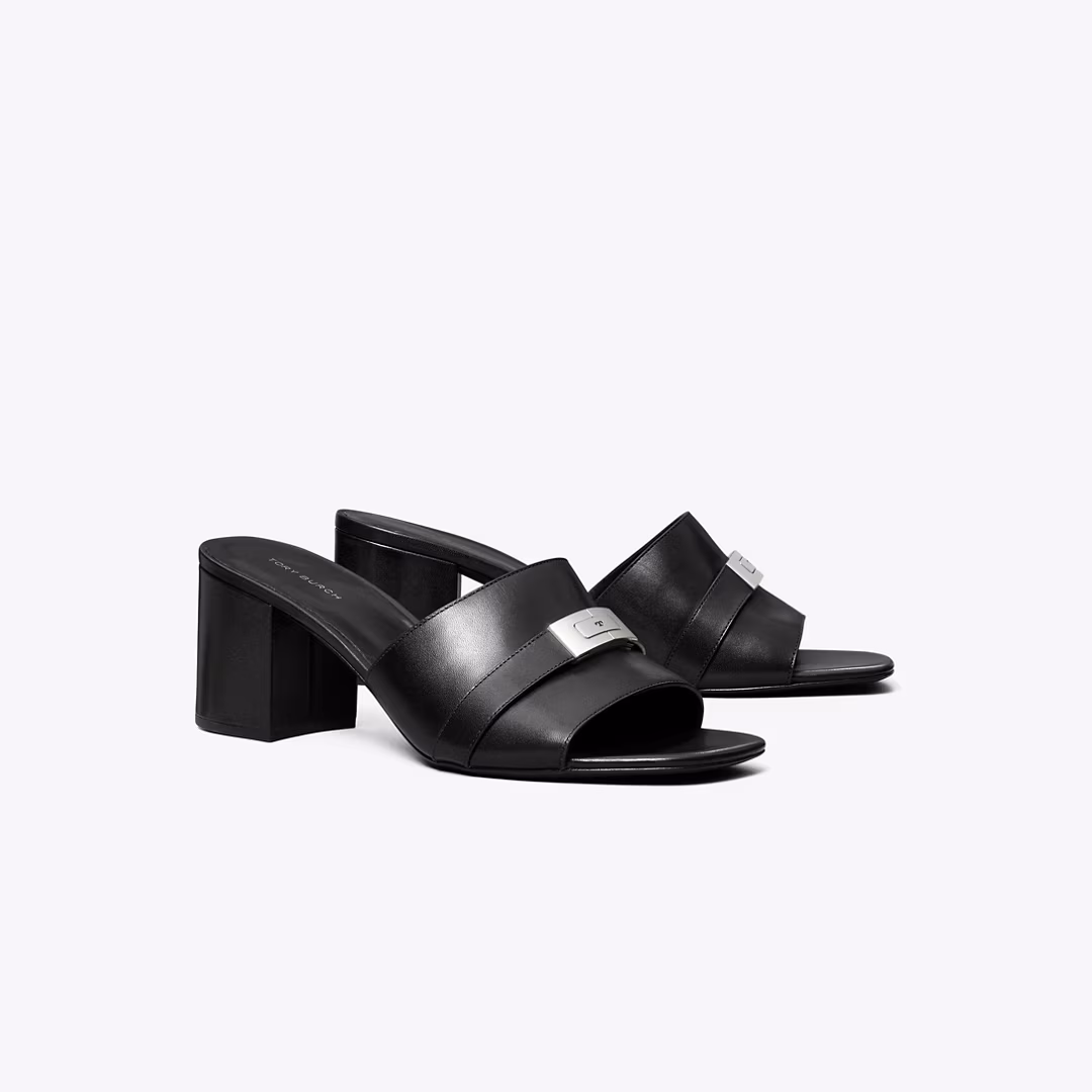 LeeLee Heeled Mule