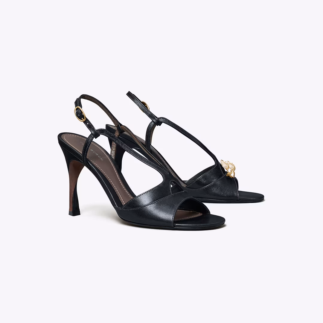 Twisted Heel Sandal