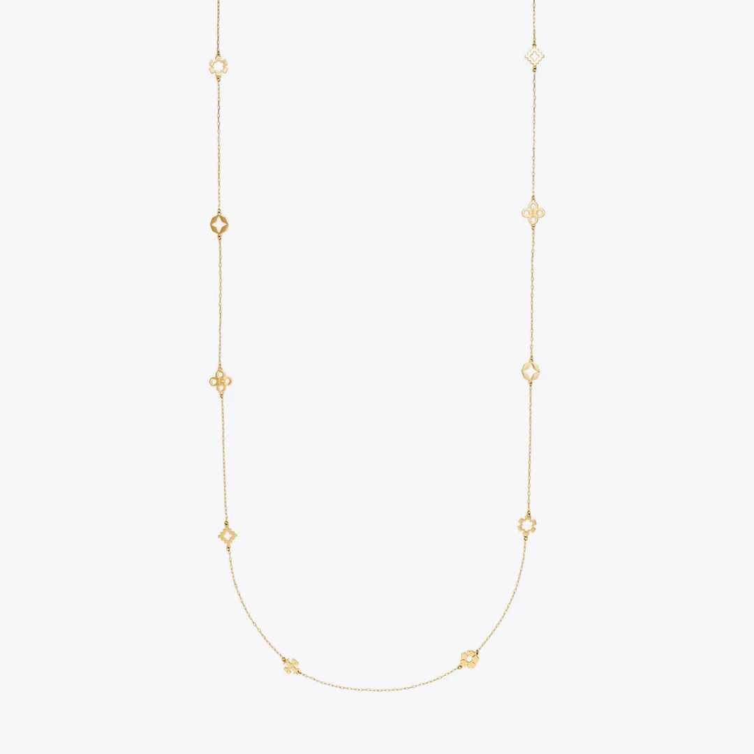Long Forget Me Not Necklace