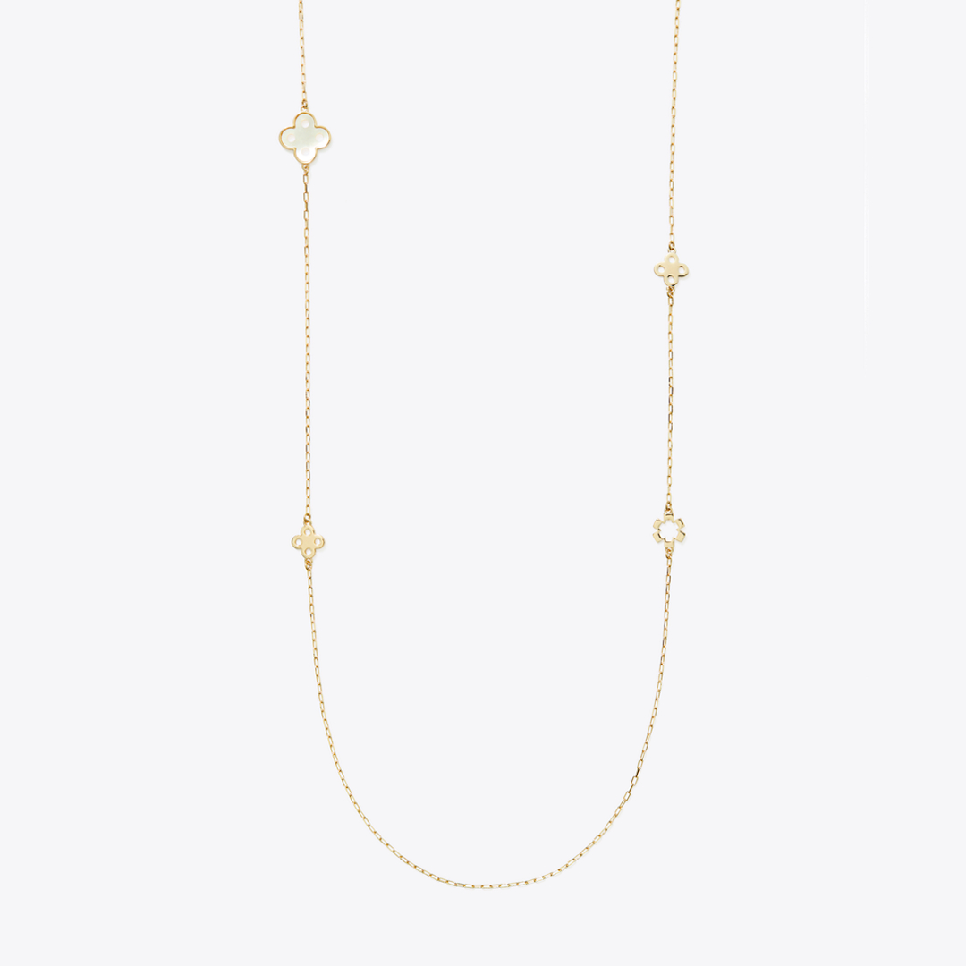 Forget Me Not Long Necklace