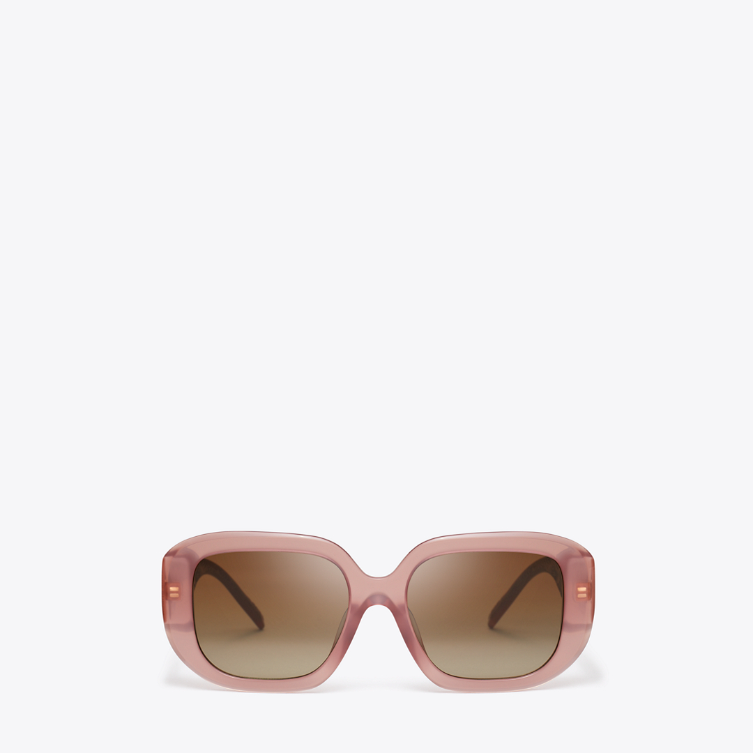 T Monogram Geometric Sunglasses