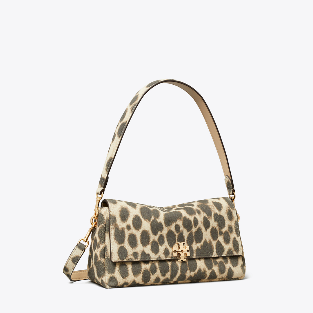 Small Charlie Suede Shoulder Bag