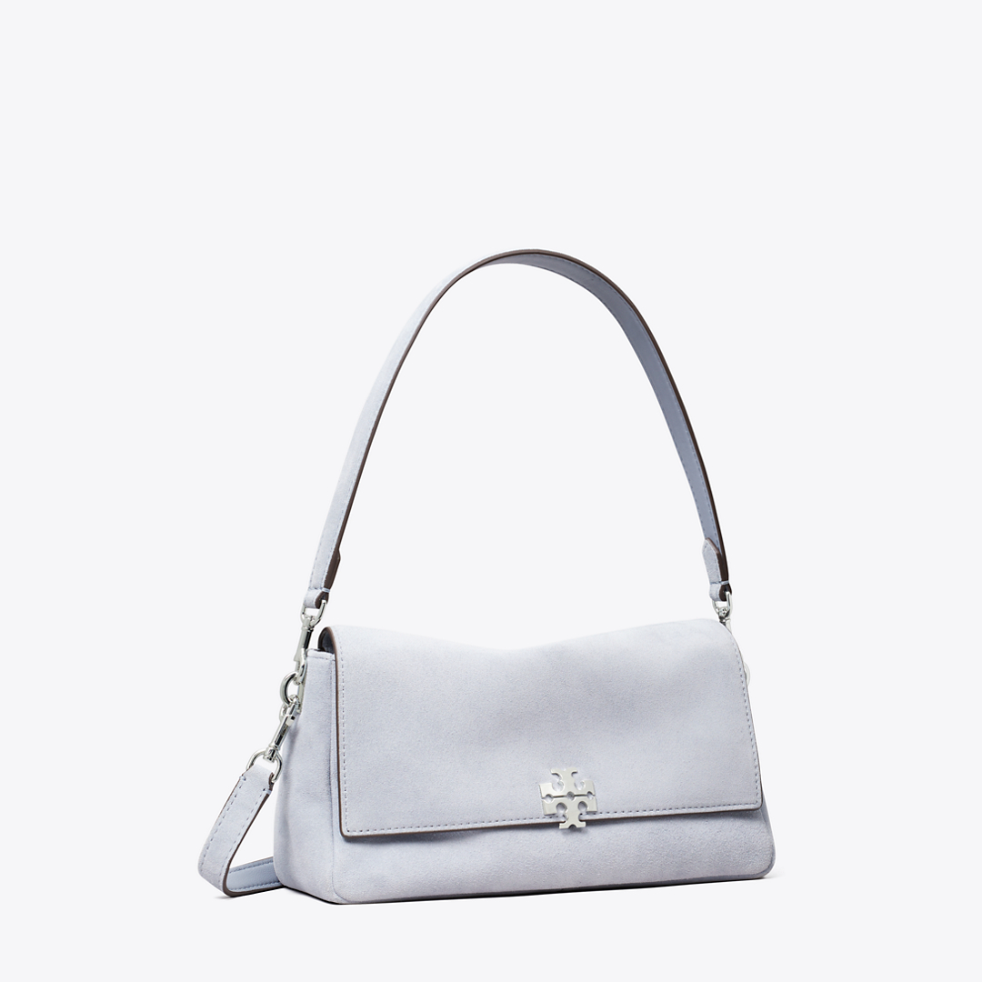 Small Charlie Suede Shoulder Bag