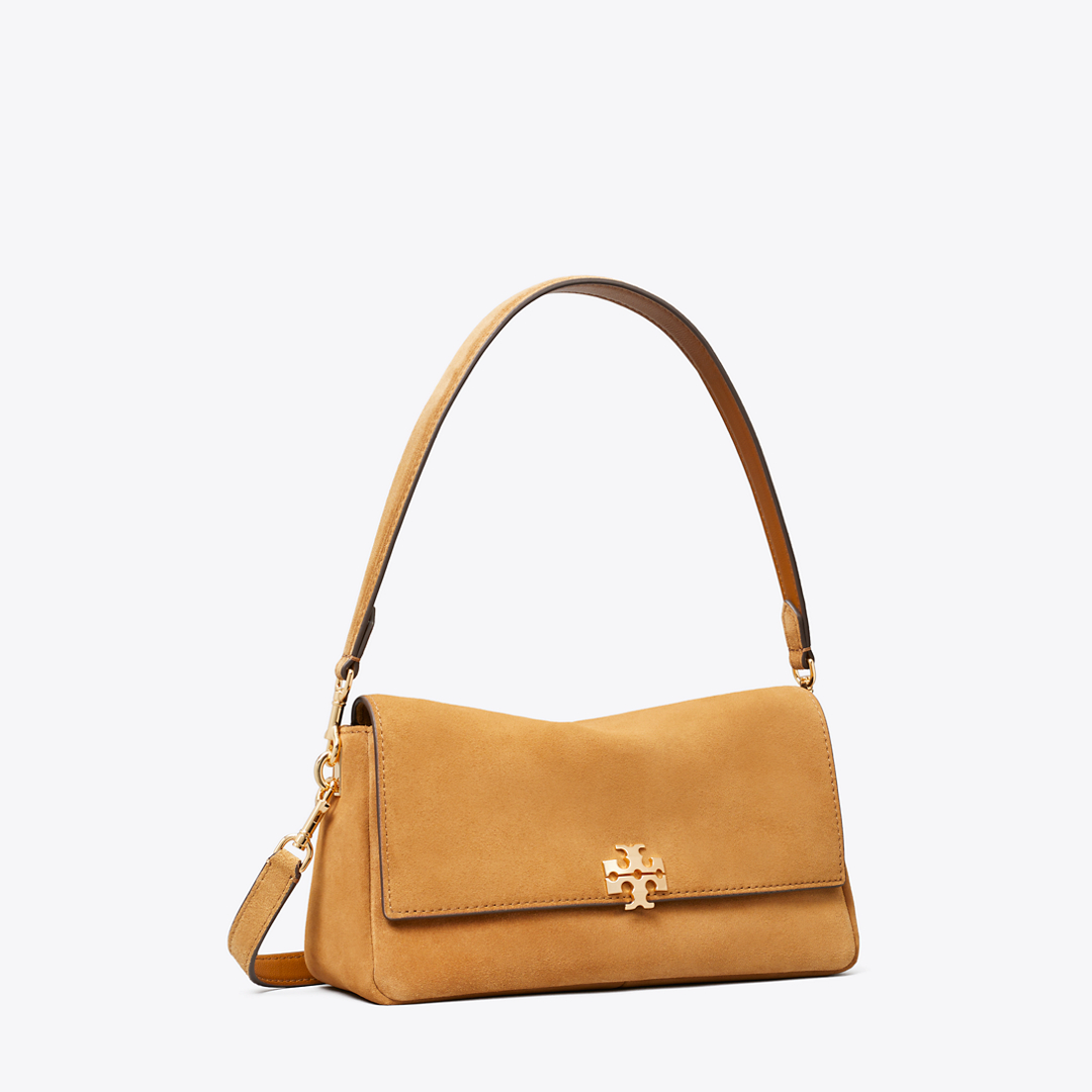 Small Charlie Suede Shoulder Bag