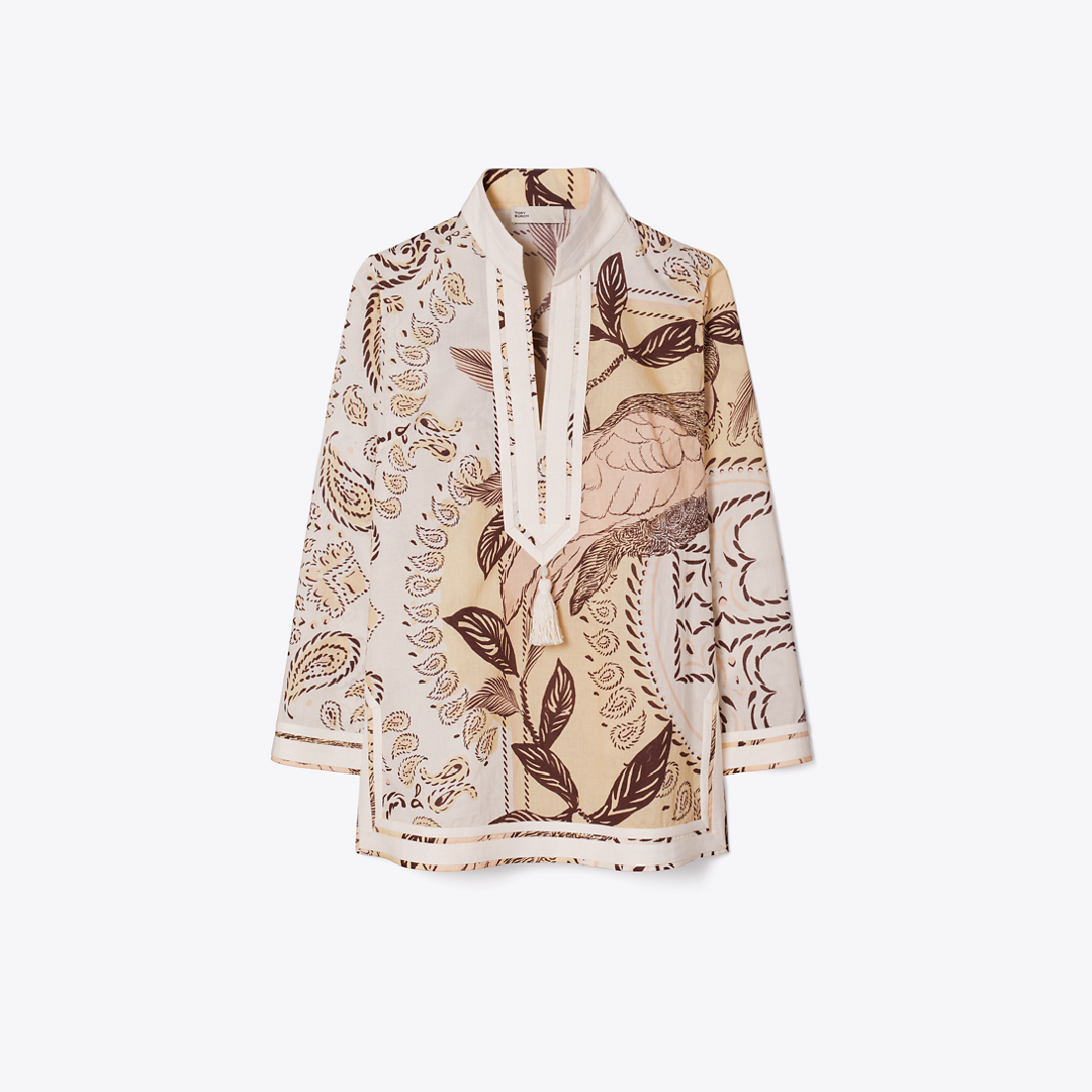 Printed Cotton Tory Tunic