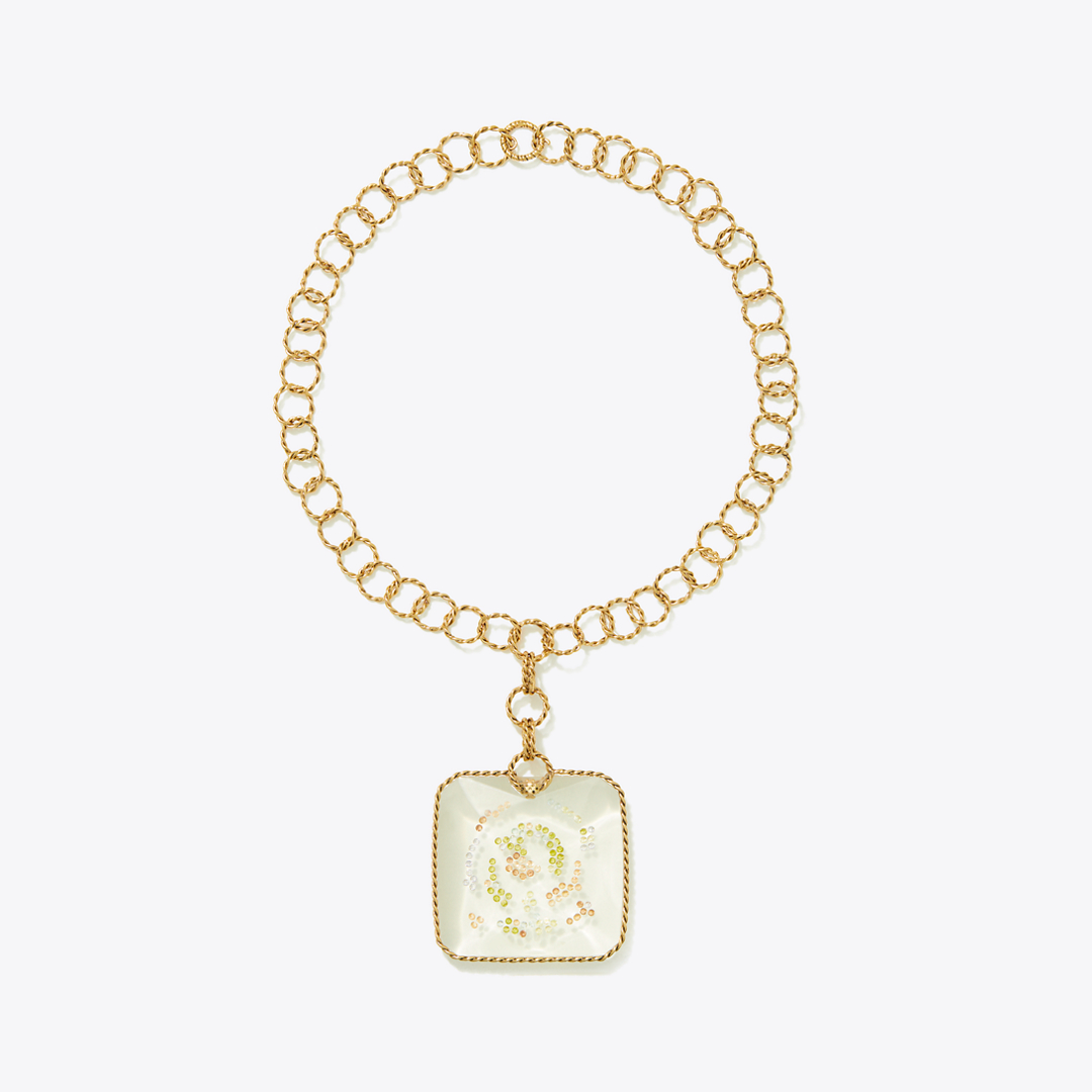 Runway Swirl Necklace by Tory Burch