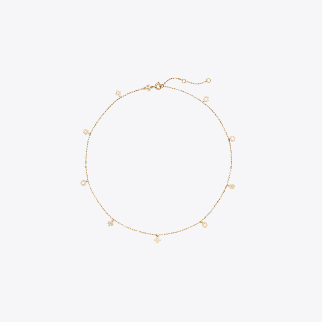Forget Me Not Charm Necklace