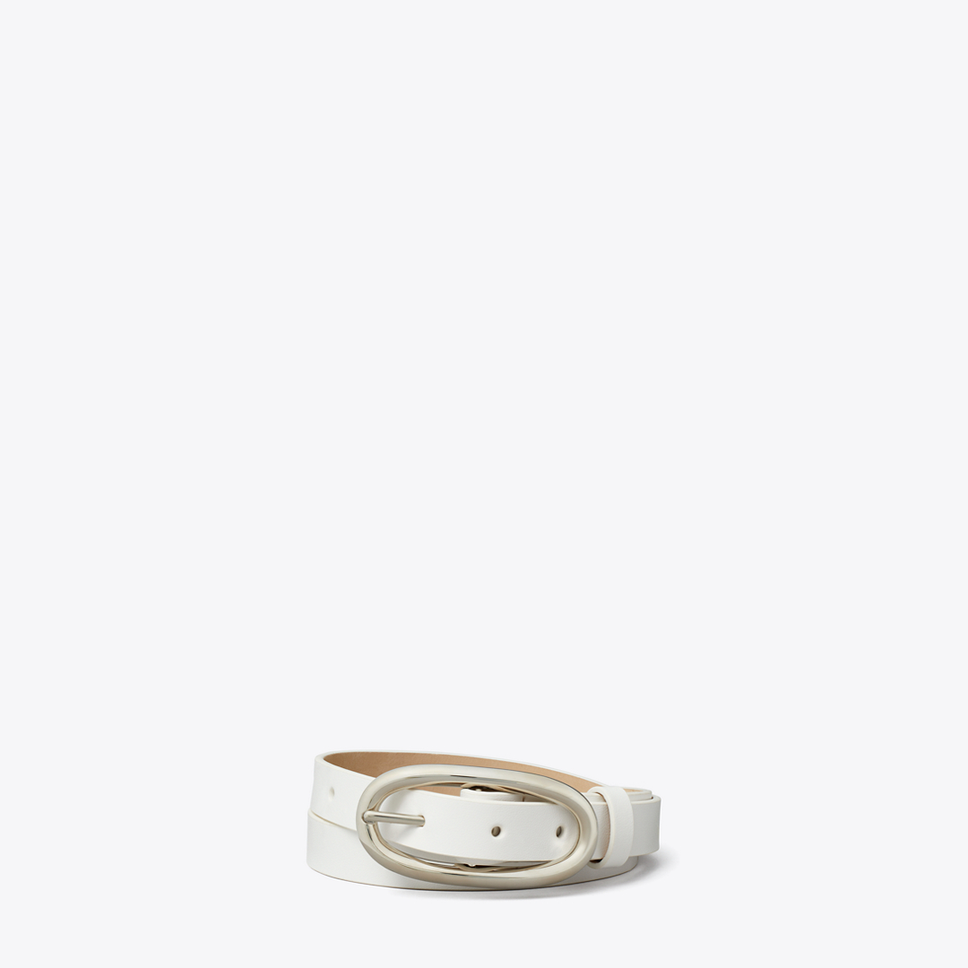 Pierced Large Buckle Belt