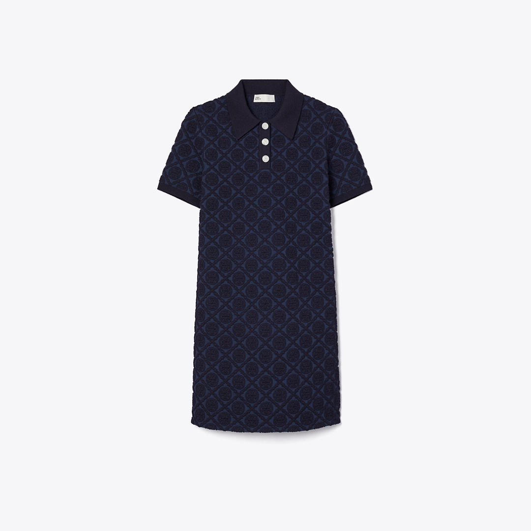 Jacquard Polo Dress