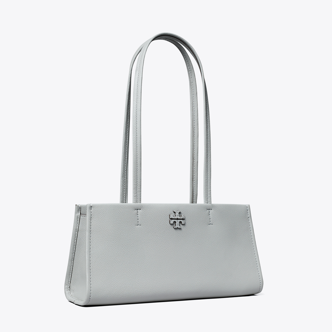 Leather East West Satchel