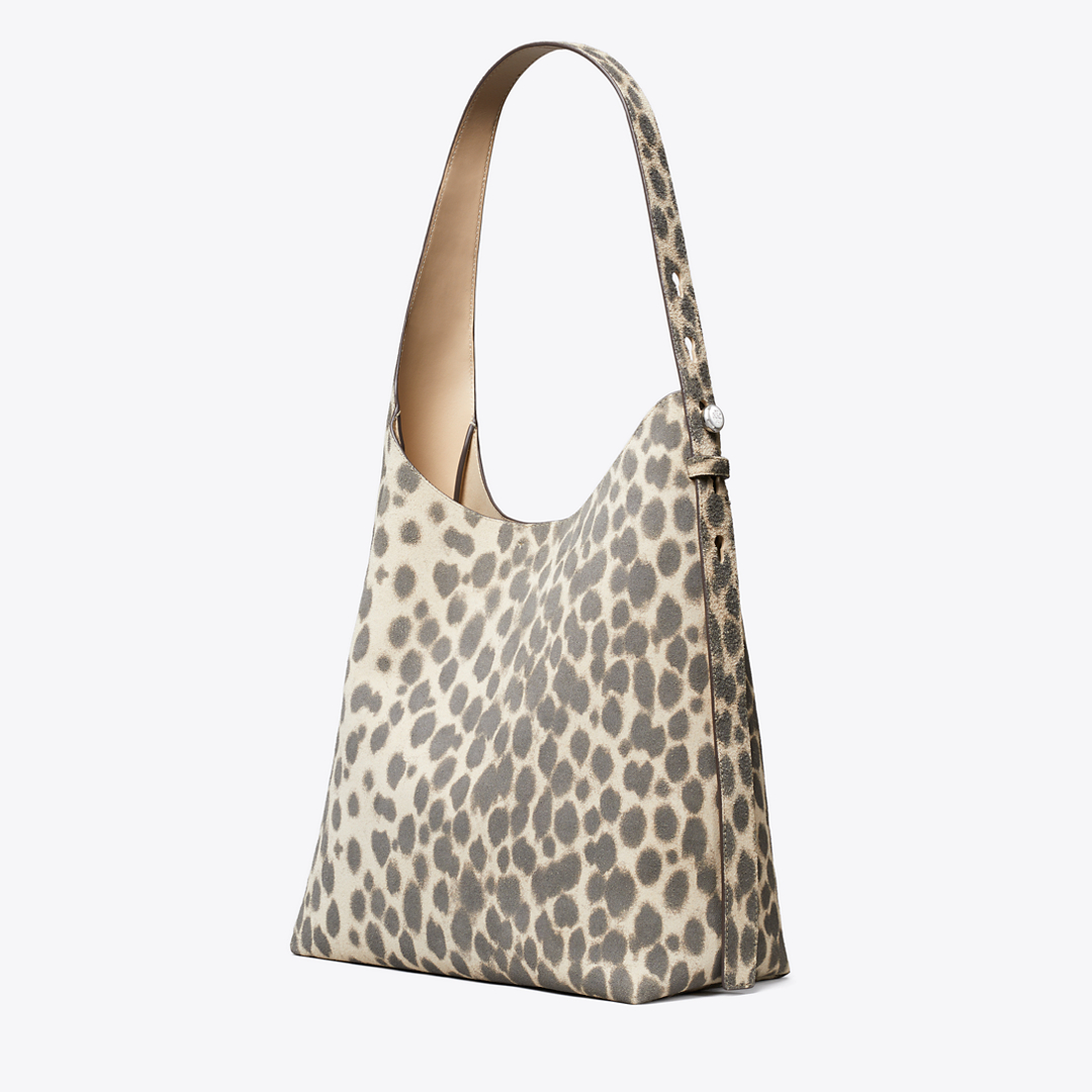 Suede Hobo Bag