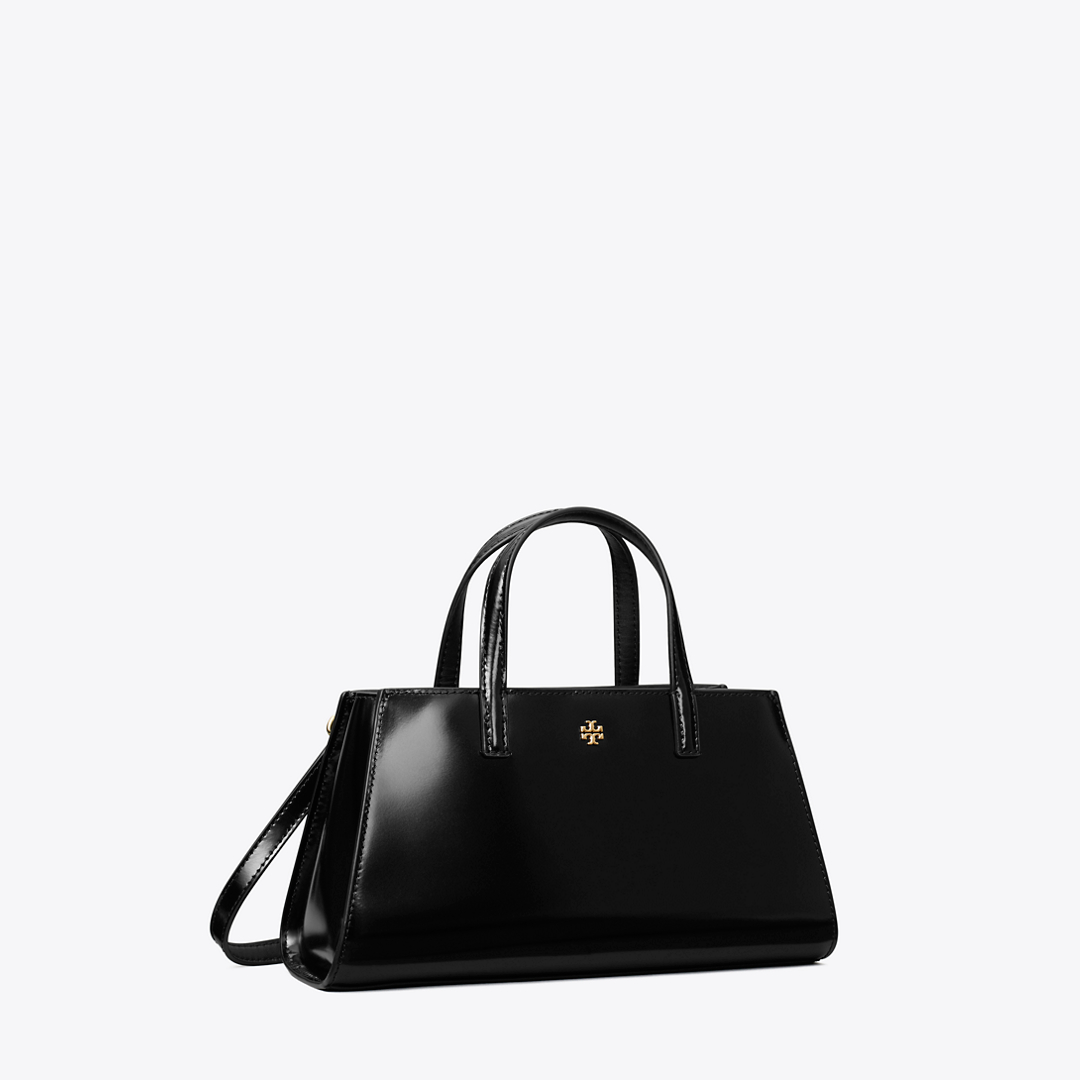 Mini Patent Leather Tote by Tory Burch