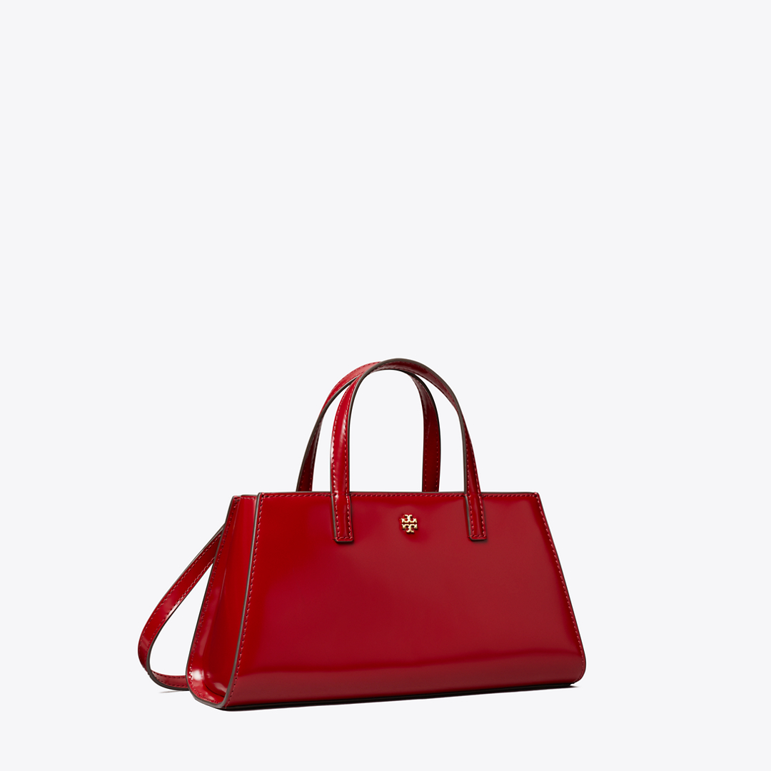 Mini Patent Leather Tote