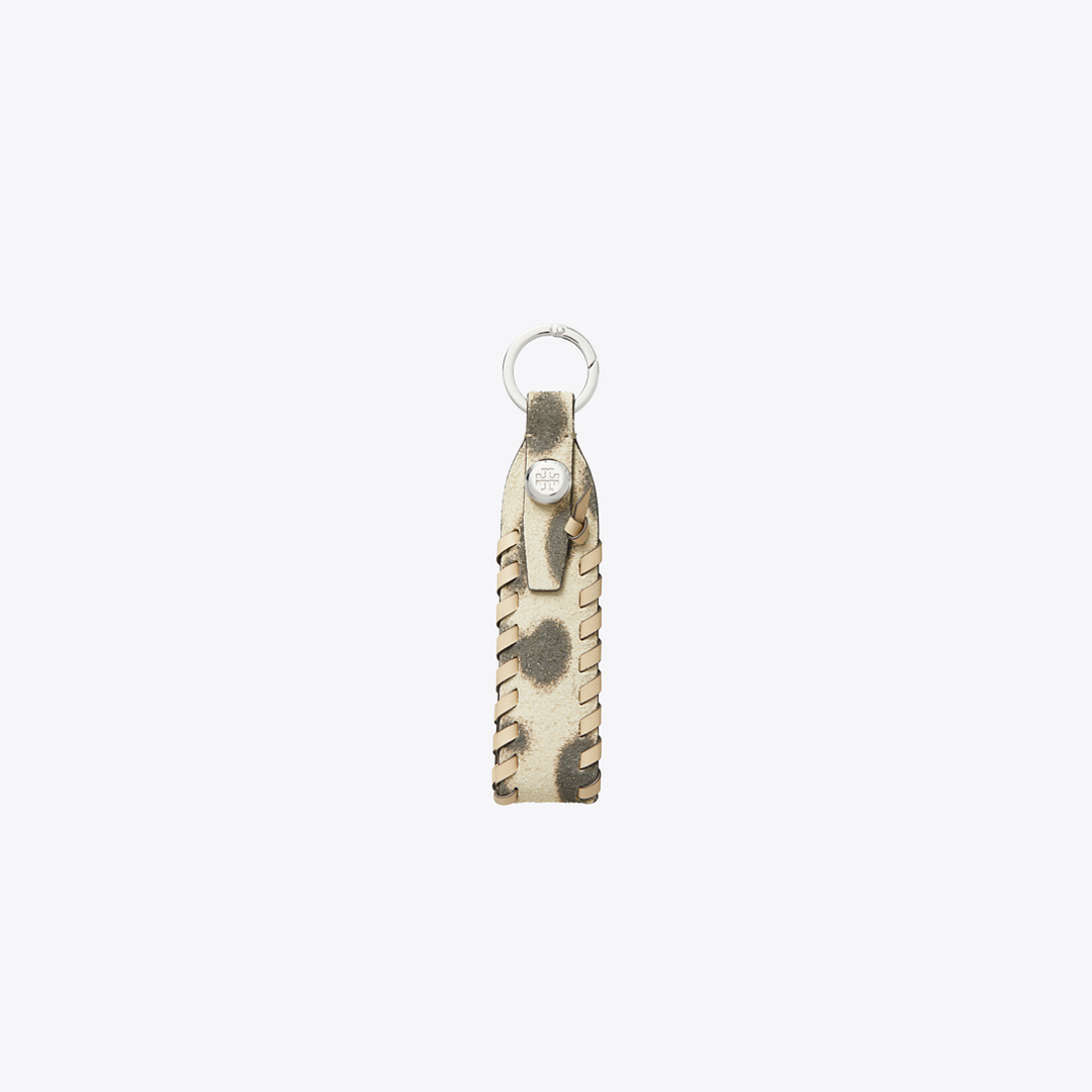 Leather Woven Bag Charm