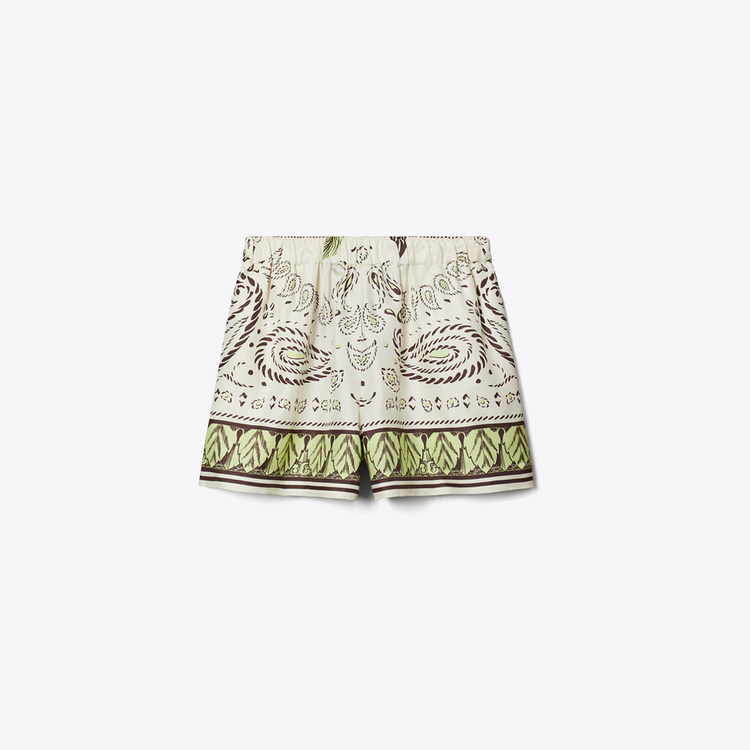 Silk Camp Shorts