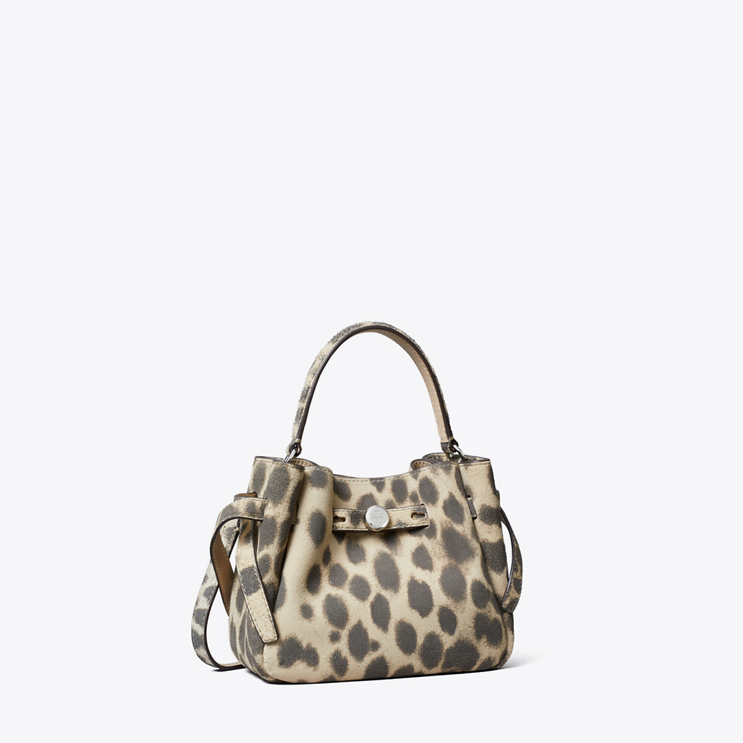 Mini Romy Suede Bucket Bag